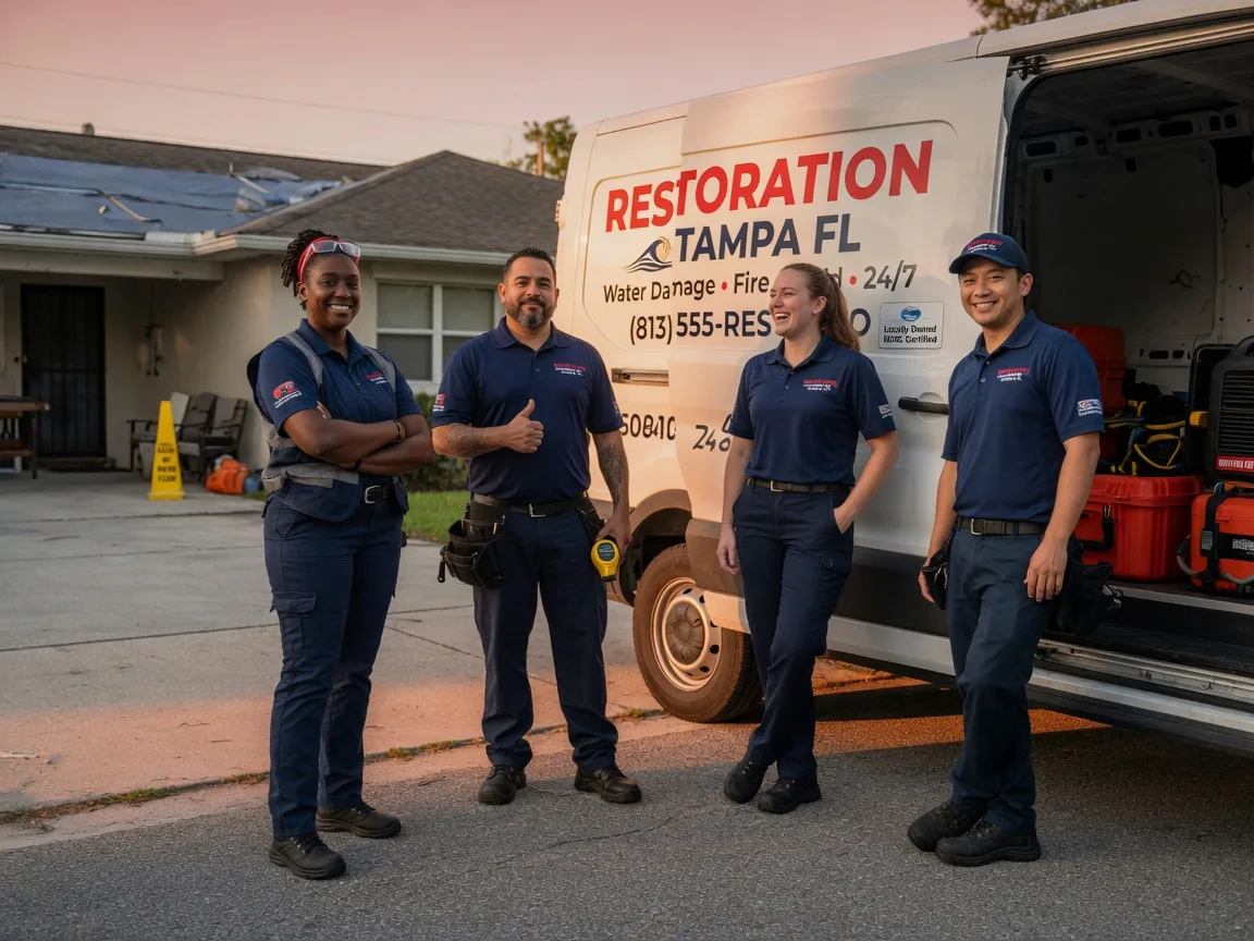 Water Damage Restoration company in North Robinson, OH